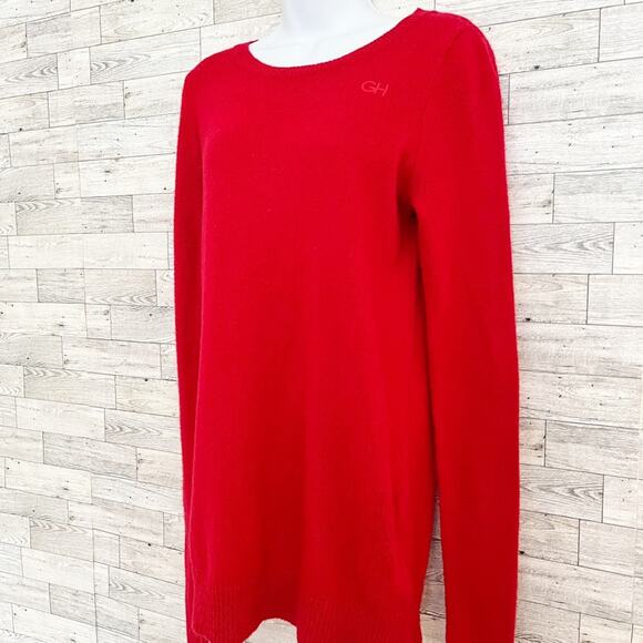 ABERCROMBIE & FITCH | GILLY HICKS Red Sweater, M - Picture 4 of 9